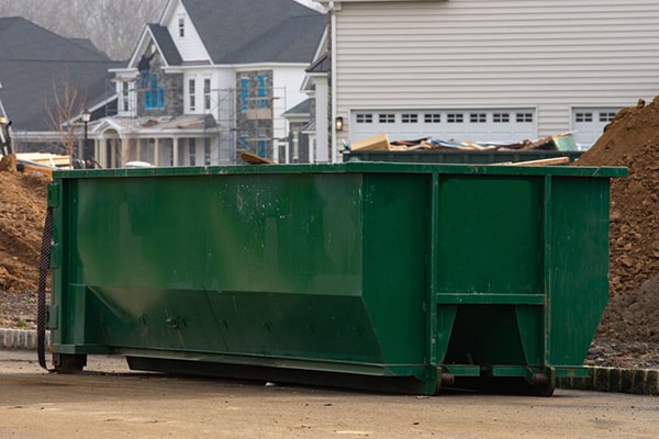 construction dumpsters have weight limits that should not be exceeded to avoid additional fees